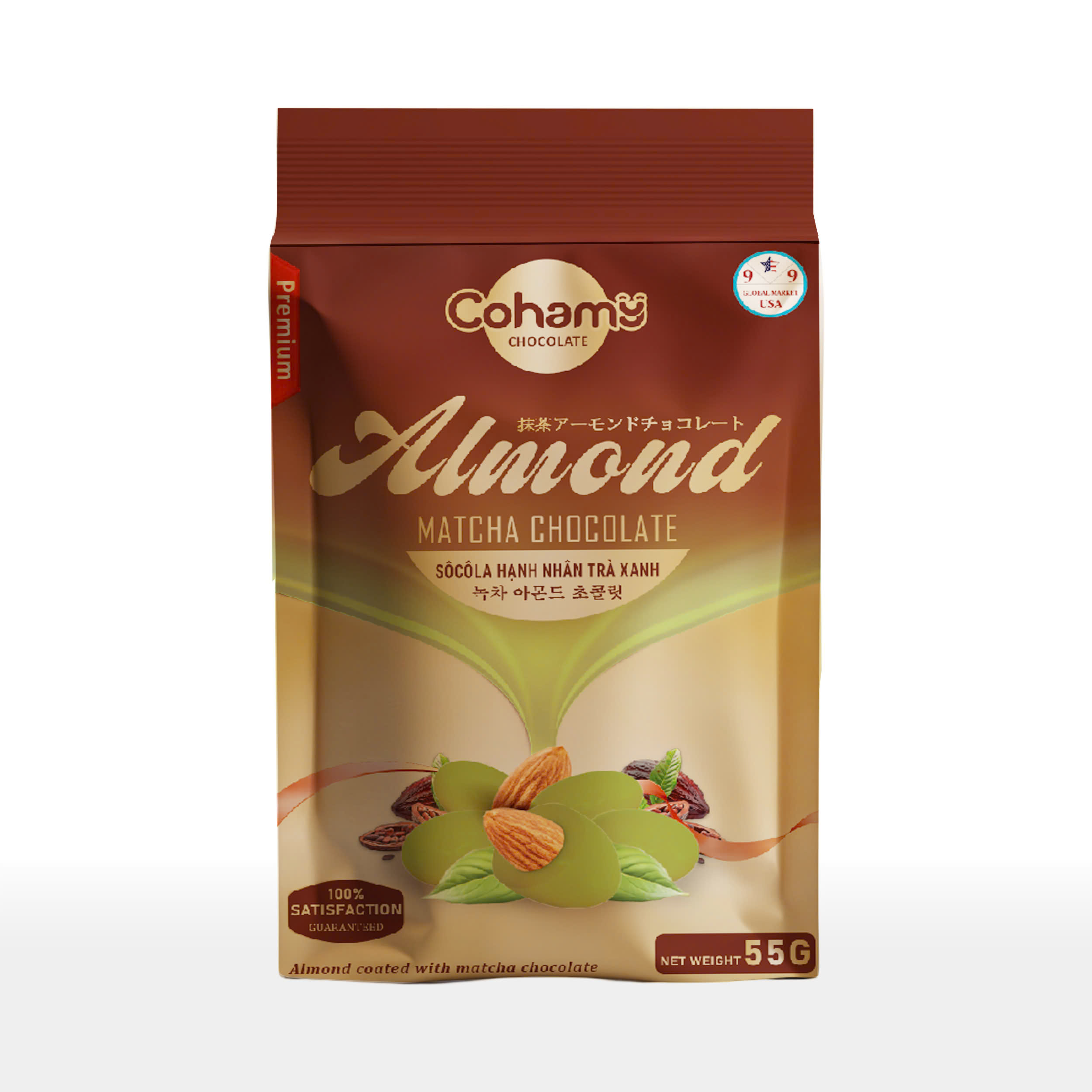 Japanese Matcha Meets Cohamy White Chocolate